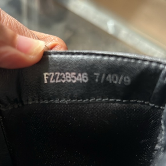 Boohoo Black Square Toe Heeled Boots, 9 - Picture 7 of 9